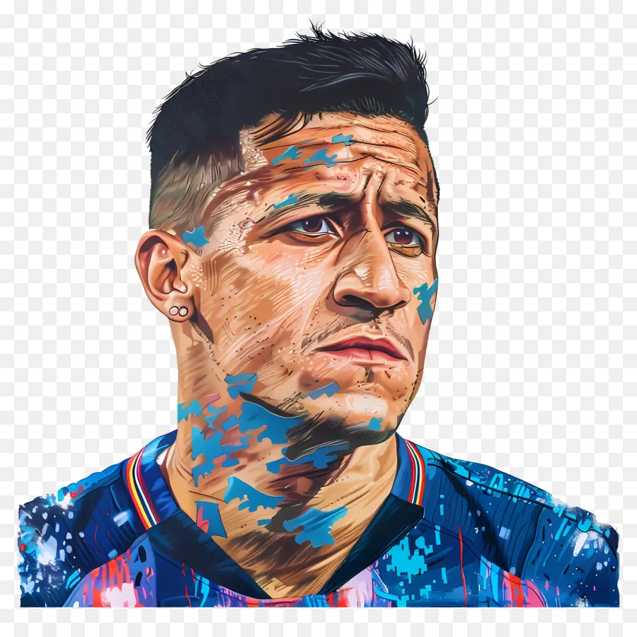 Alexis Sánchez，Jugador De Fútbol PNG