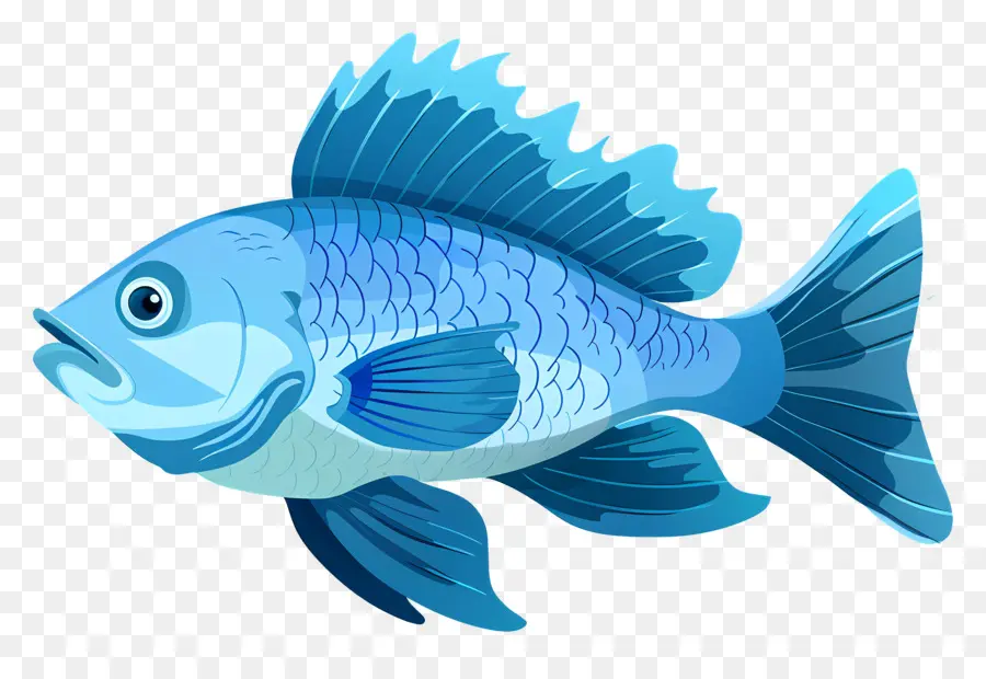 Los Peces，Pescado Azul PNG