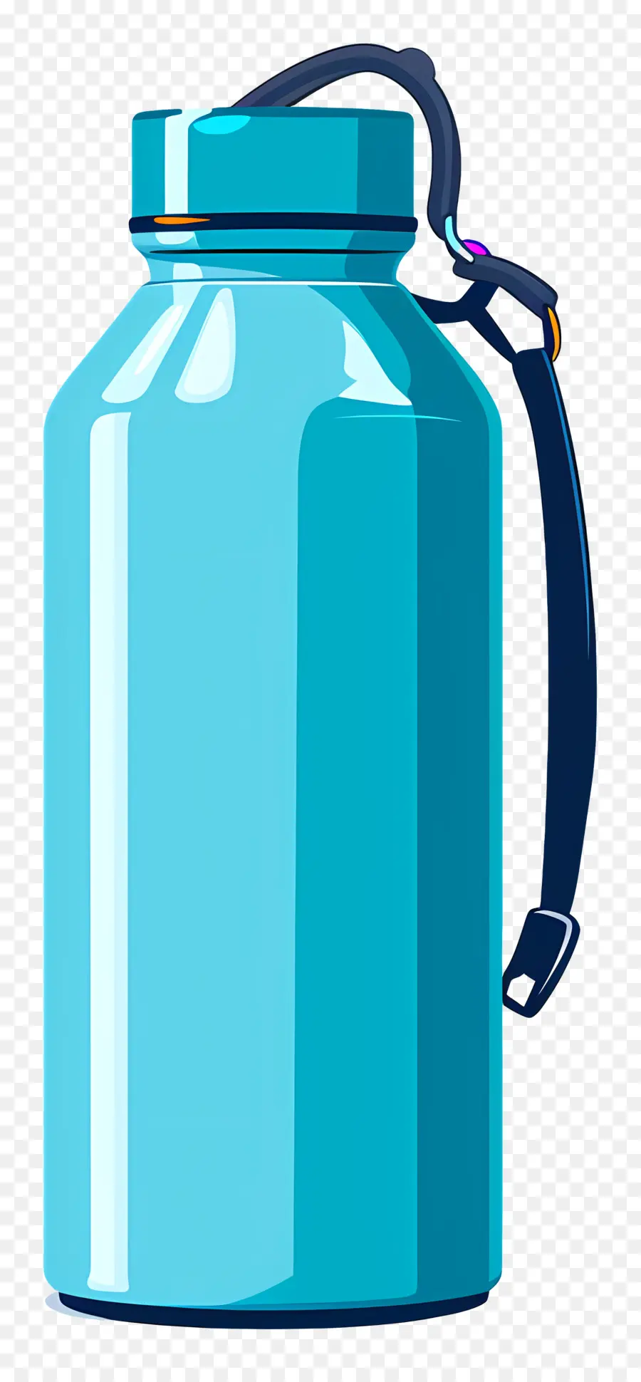 Botella De Agua，Jarra De Agua Azul PNG