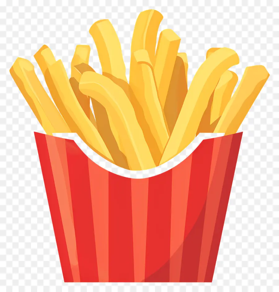 Las Papas Fritas，Comida Rápida PNG