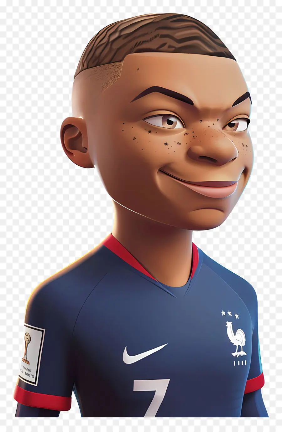 Kylian Mbappé，Juguete De Jugador De Fútbol PNG