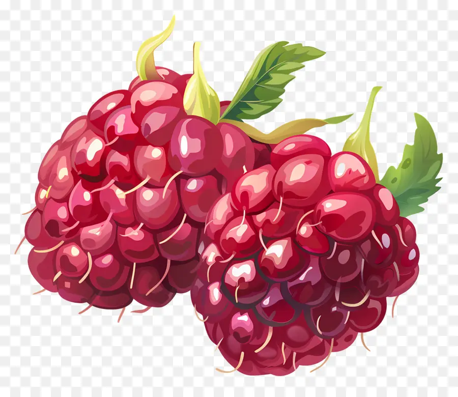 Frambuesas，La Fruta PNG