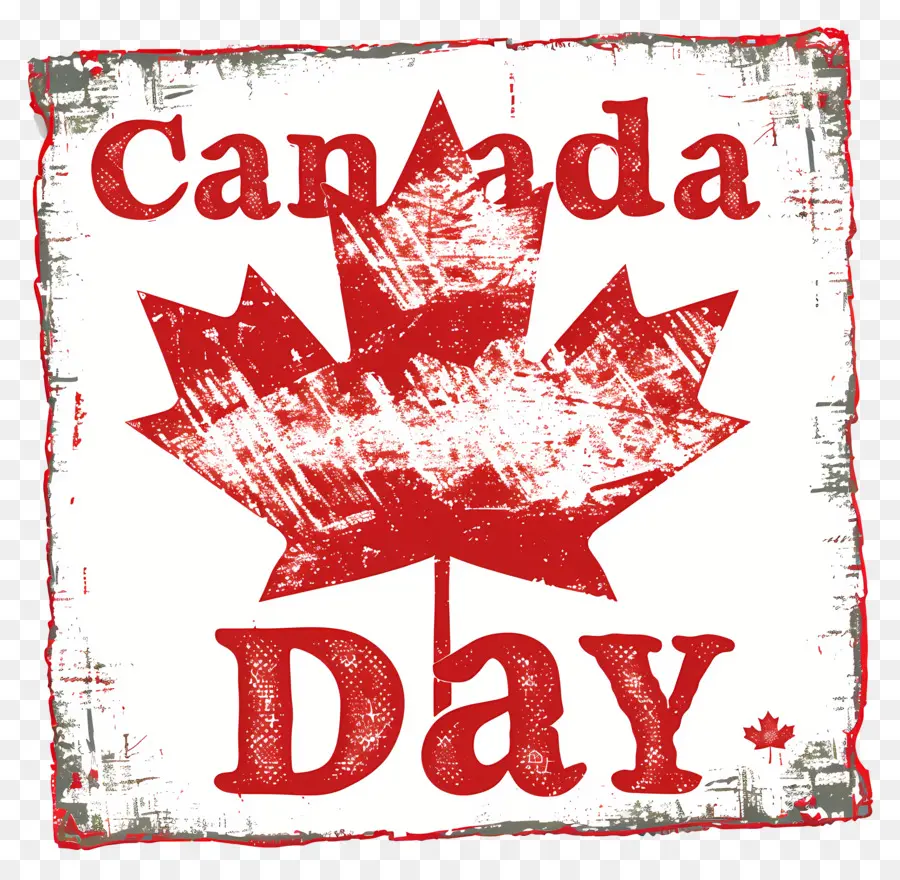 El Día De Canadá，Bandera Canadiense Vintage PNG
