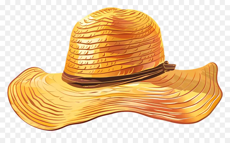 Sombrero Para El Sol，Sombrero De Paja PNG