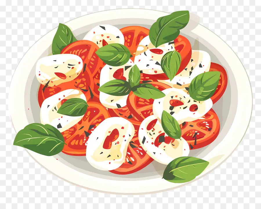 Ensalada Capresse，Ensalada Caprese PNG