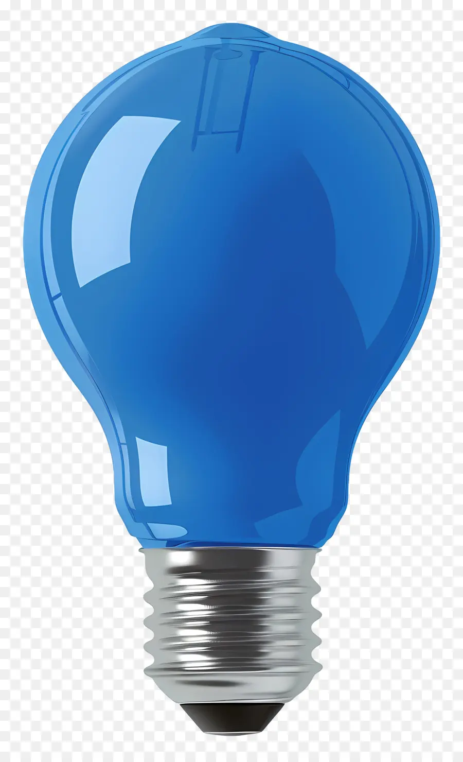 Bombilla De Luz，La Luz Azul De La Bombilla PNG