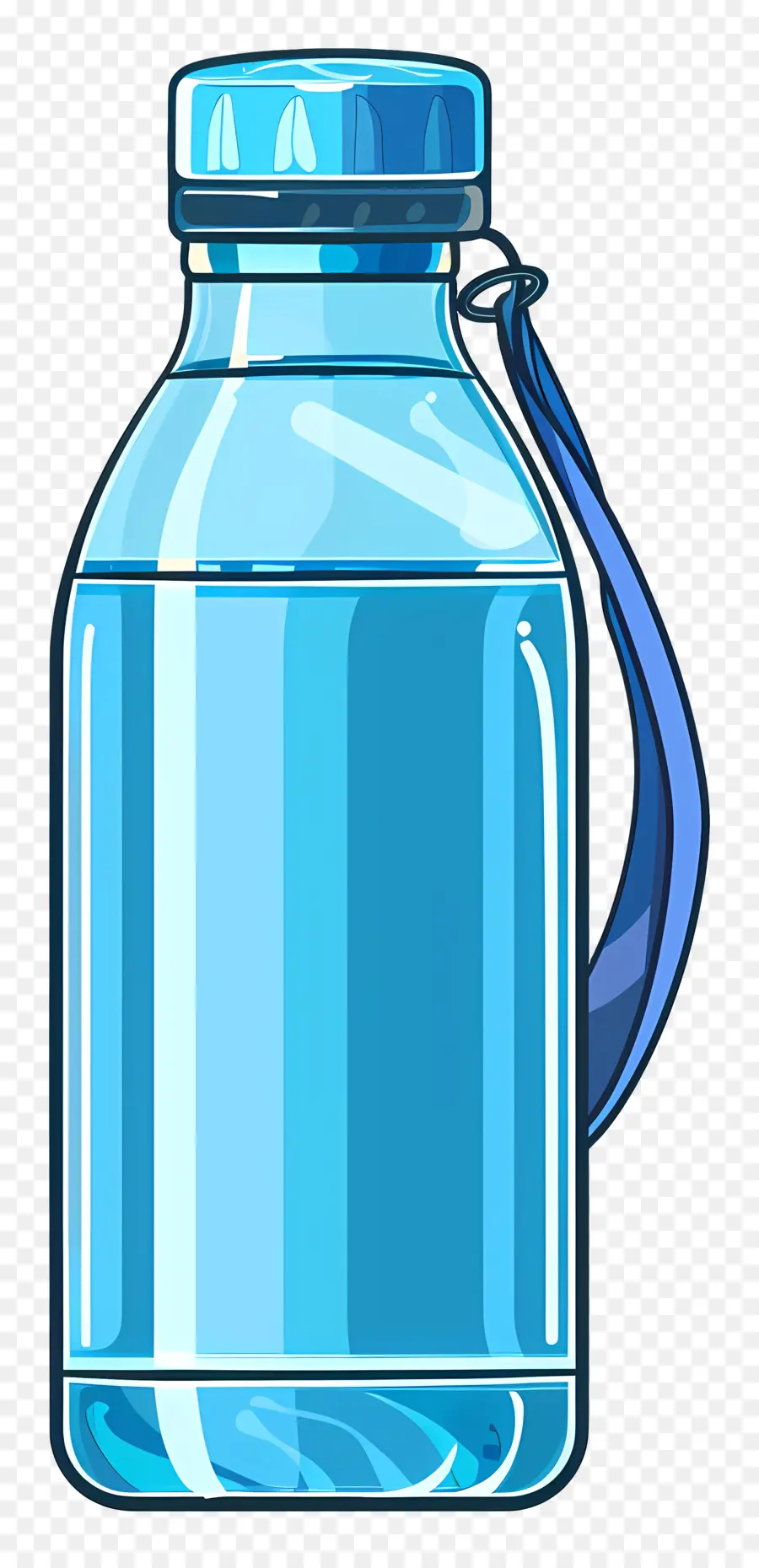 Botella De Agua，Botella De Vidrio PNG