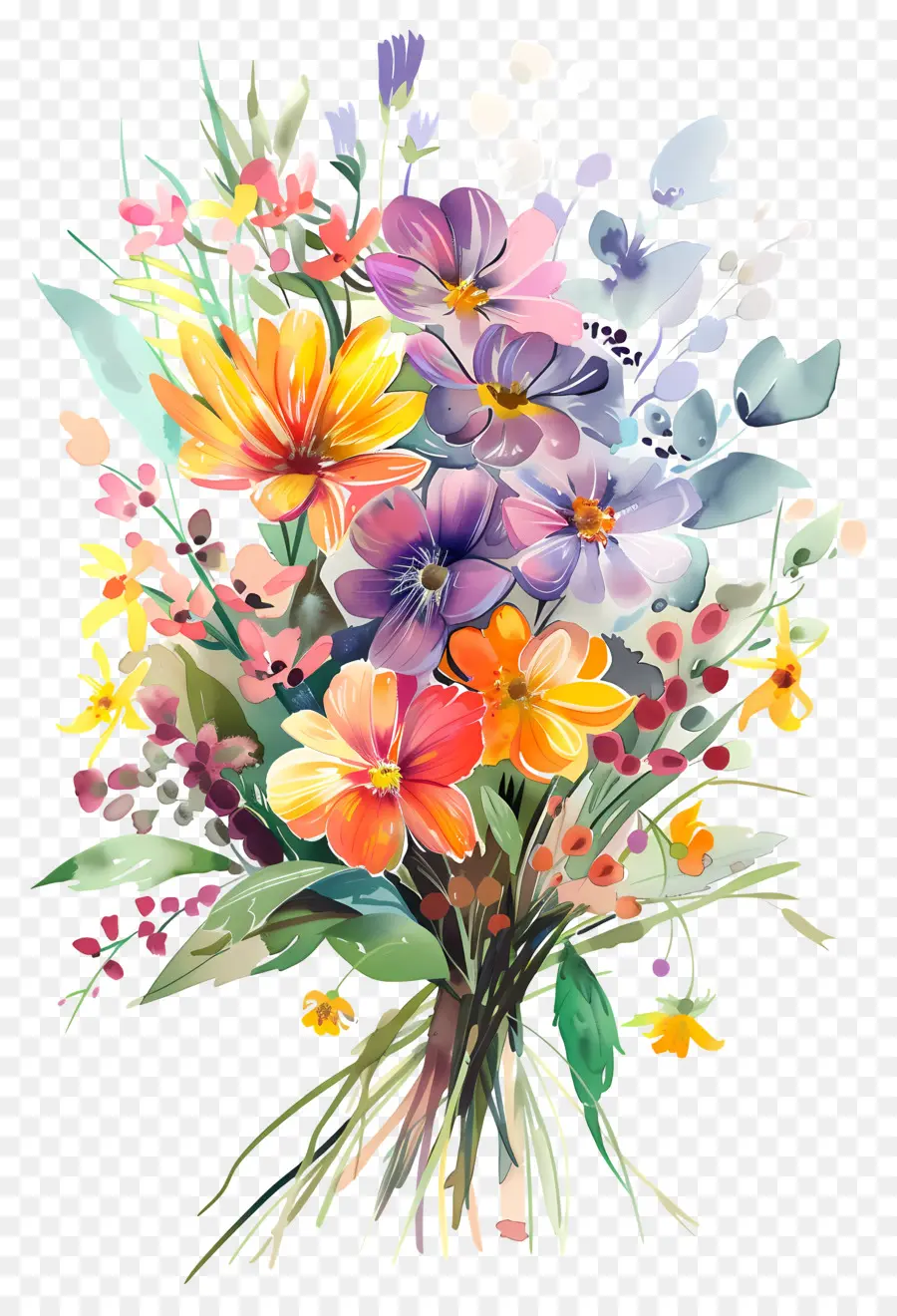 Ramo，Bouquet Of Flowers PNG