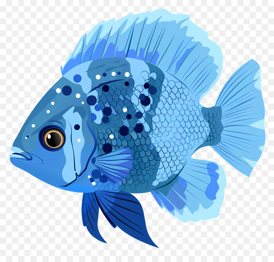 Los Peces，Pescado Azul PNG