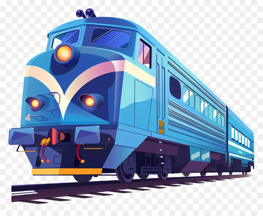 Tren，Tren Azul PNG