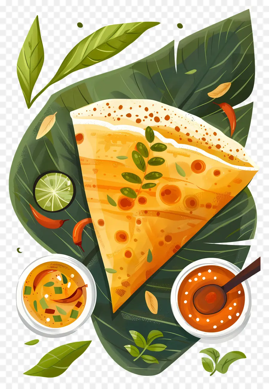 Dosa，Panqueques PNG