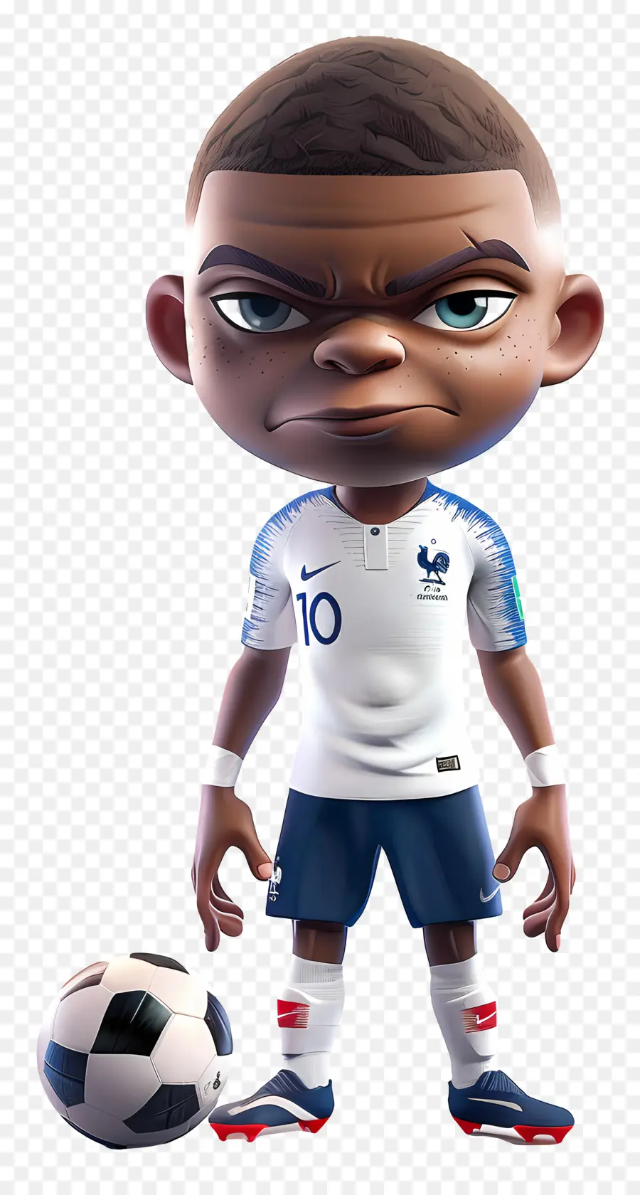 Kylian Mbappé，Jugador De Fútbol PNG