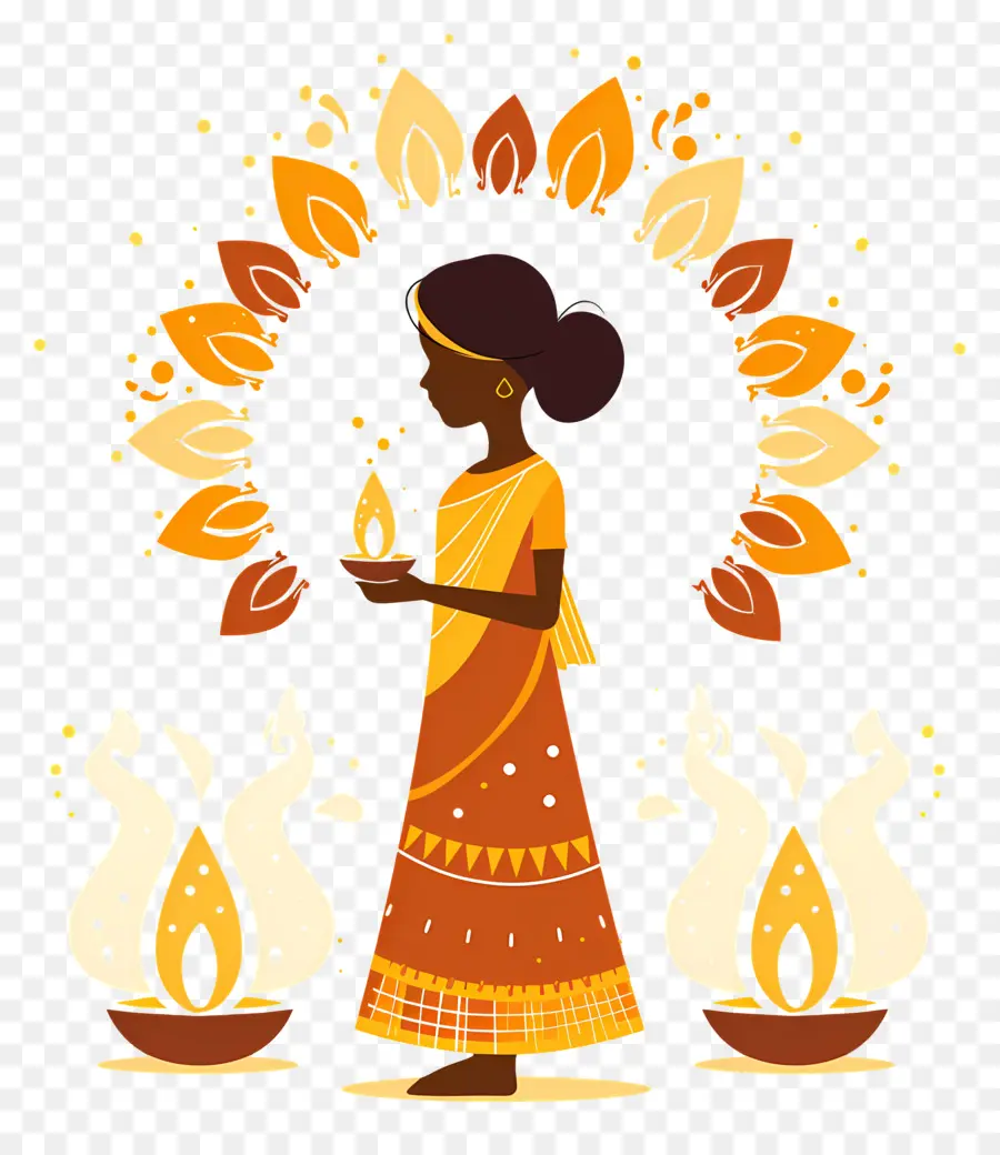 Deepavali，Linterna India PNG