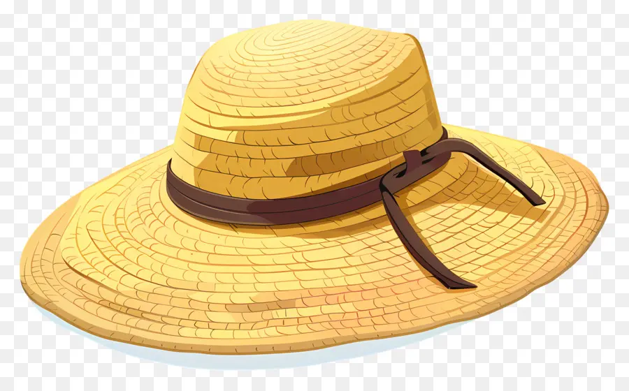 Sombrero Para El Sol，Sombrero De Paja PNG