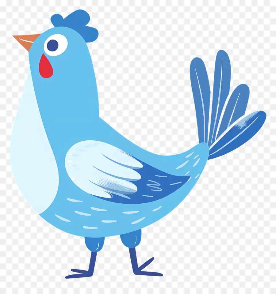 Gallina，El Pájaro Azul PNG