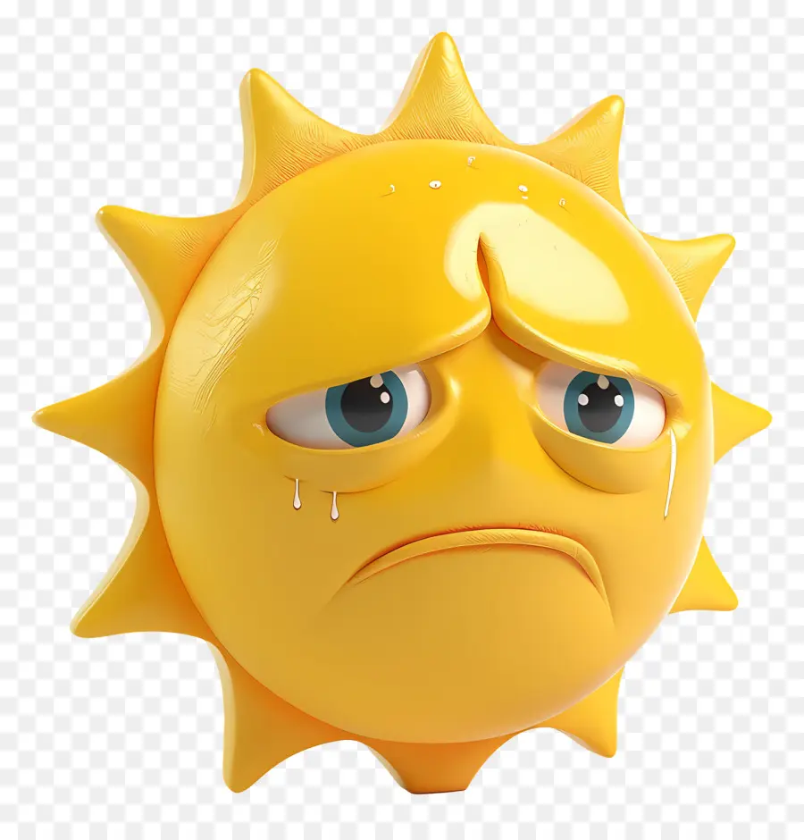 Cara De Sol，Sol Triste PNG