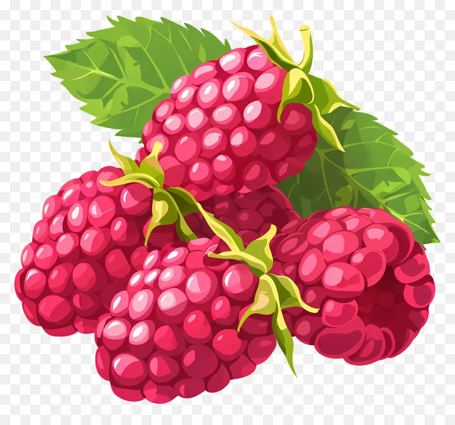 Frambuesas，Fruta Fresca PNG