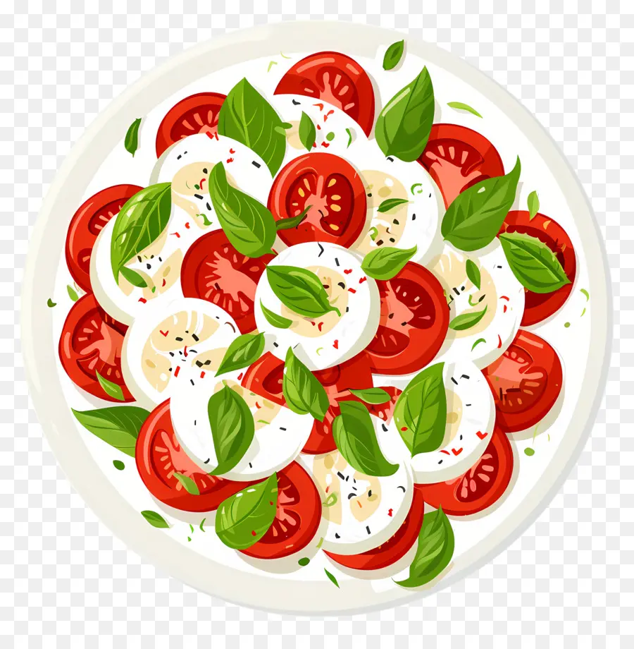 Ensalada Capresse，Ensalada Caprese PNG