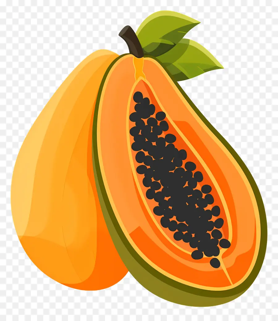 La Papaya，Piña PNG