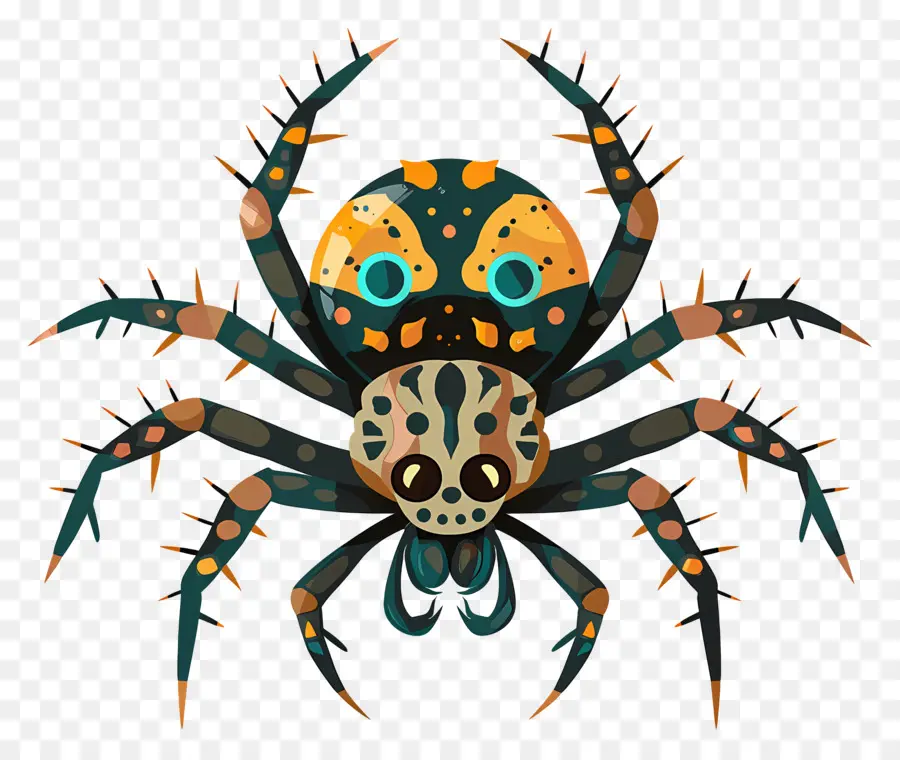 Araña De Halloween，Araña PNG