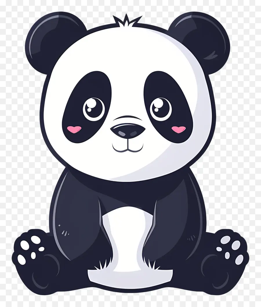 Panda De Dibujos Animados，Panda PNG