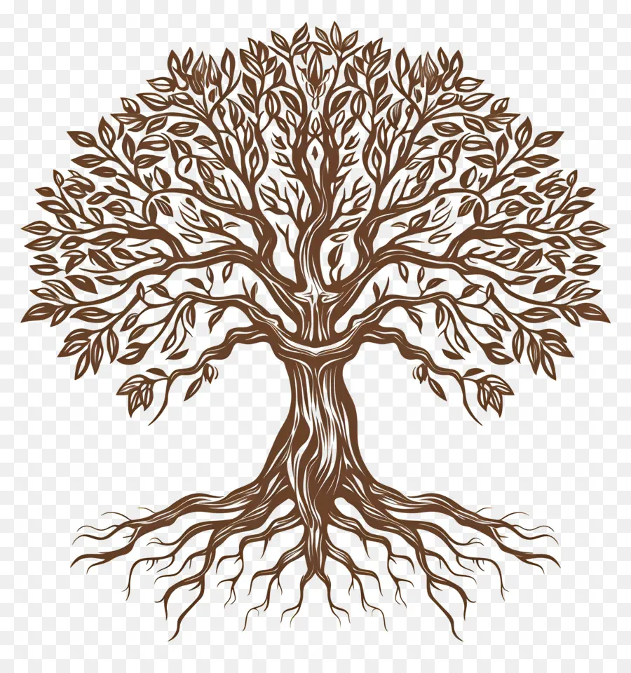 árbol Con Raíces，Marchito árbol PNG