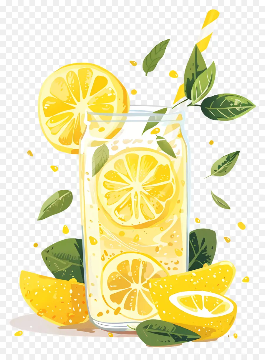 Limonada，Beber PNG