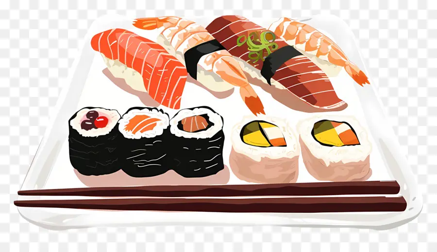 Sushi，Salmón PNG