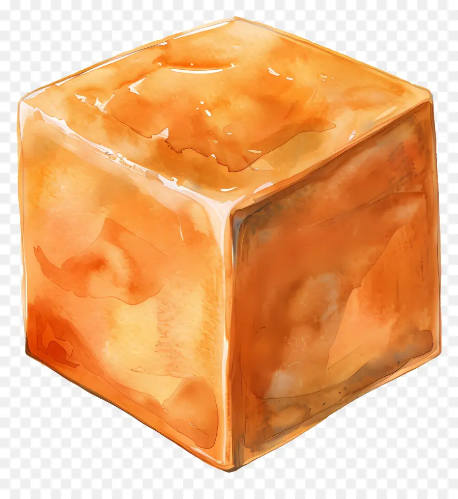 Caramelo Cubo，Queso PNG