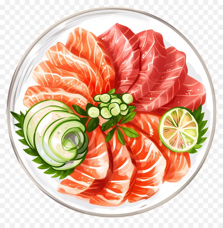 Sashimi，Salmón PNG