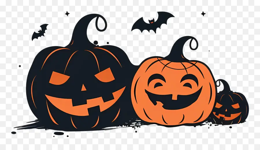 Calabazas De Halloween，Halloween PNG