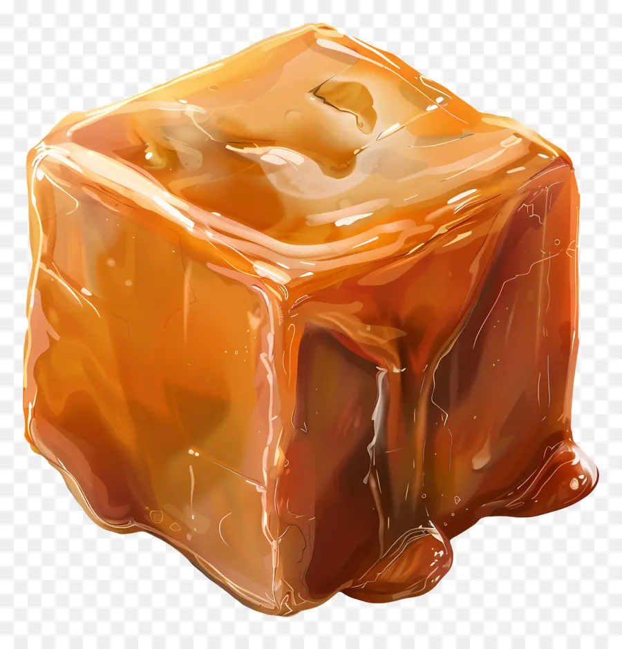 Cubo De Caramelo，Dulce PNG