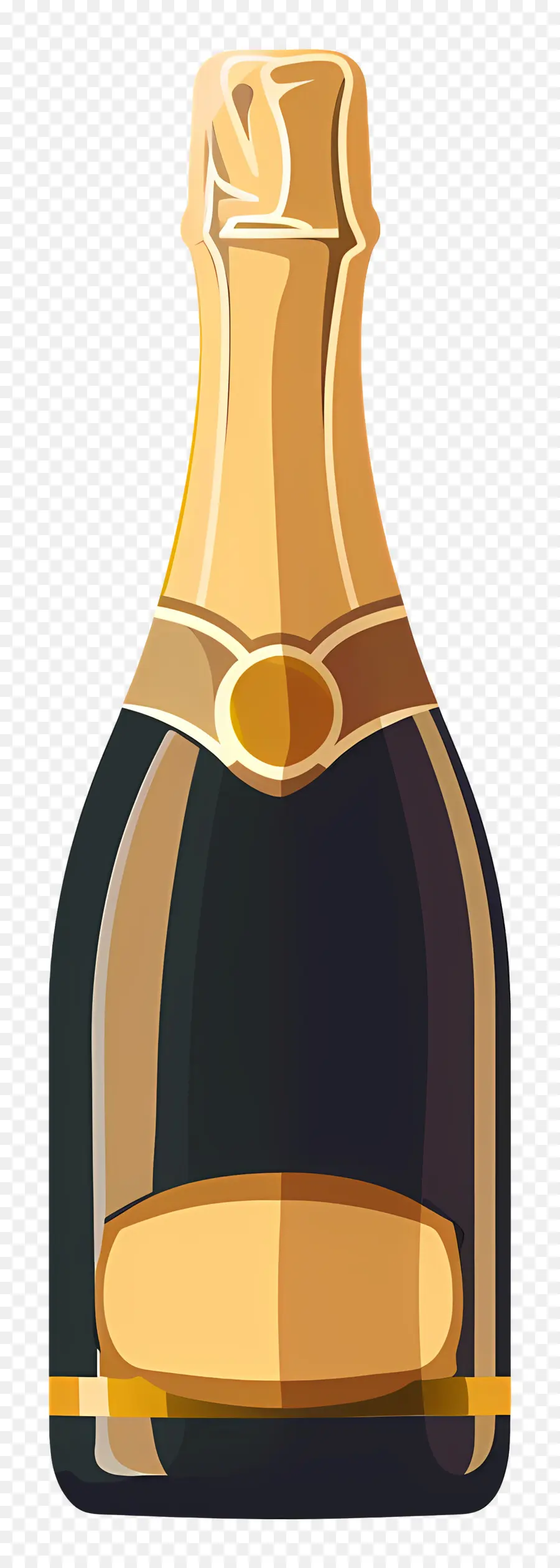 Botella De Champán，Champaña PNG