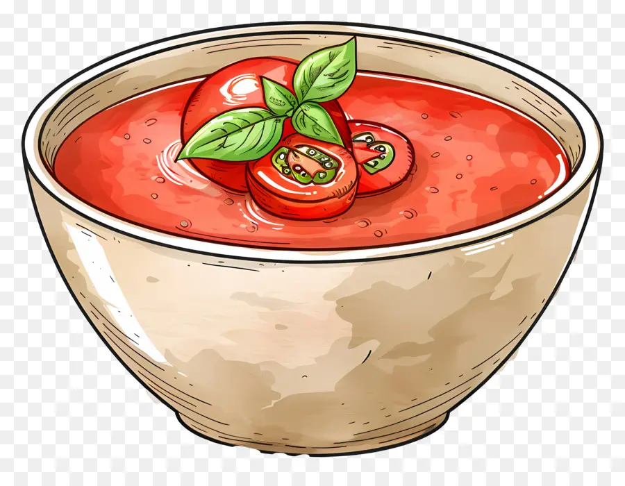 Gazpacho，Sopa De Tomate PNG