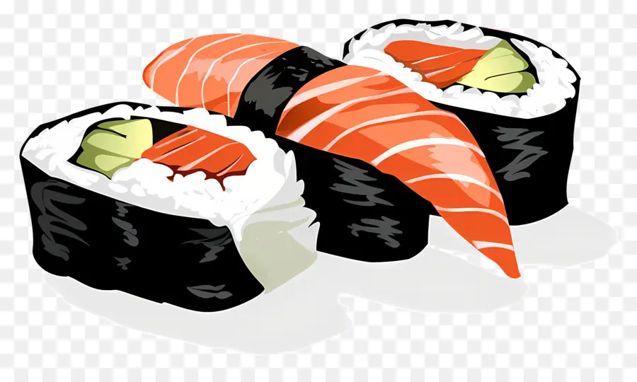 Sushi，Rollos De Sushi PNG