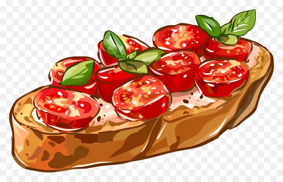 Brusqueta，Tomates PNG