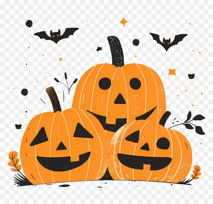 Calabazas De Halloween，Halloween PNG