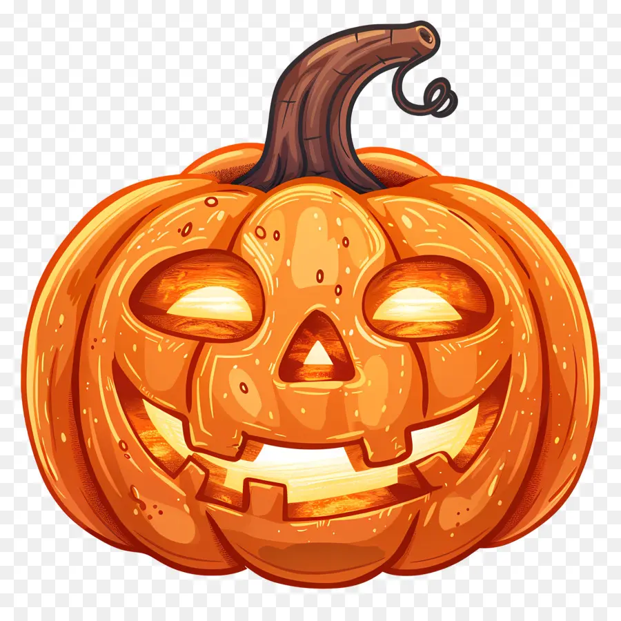 Calabaza De Halloween，Jack O' Lantern PNG