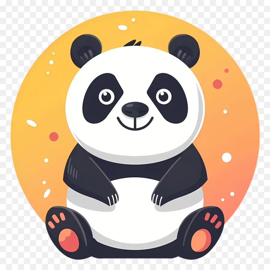 Panda De Dibujos Animados，Panda PNG