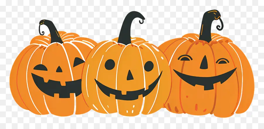 Calabazas De Halloween，Halloween PNG