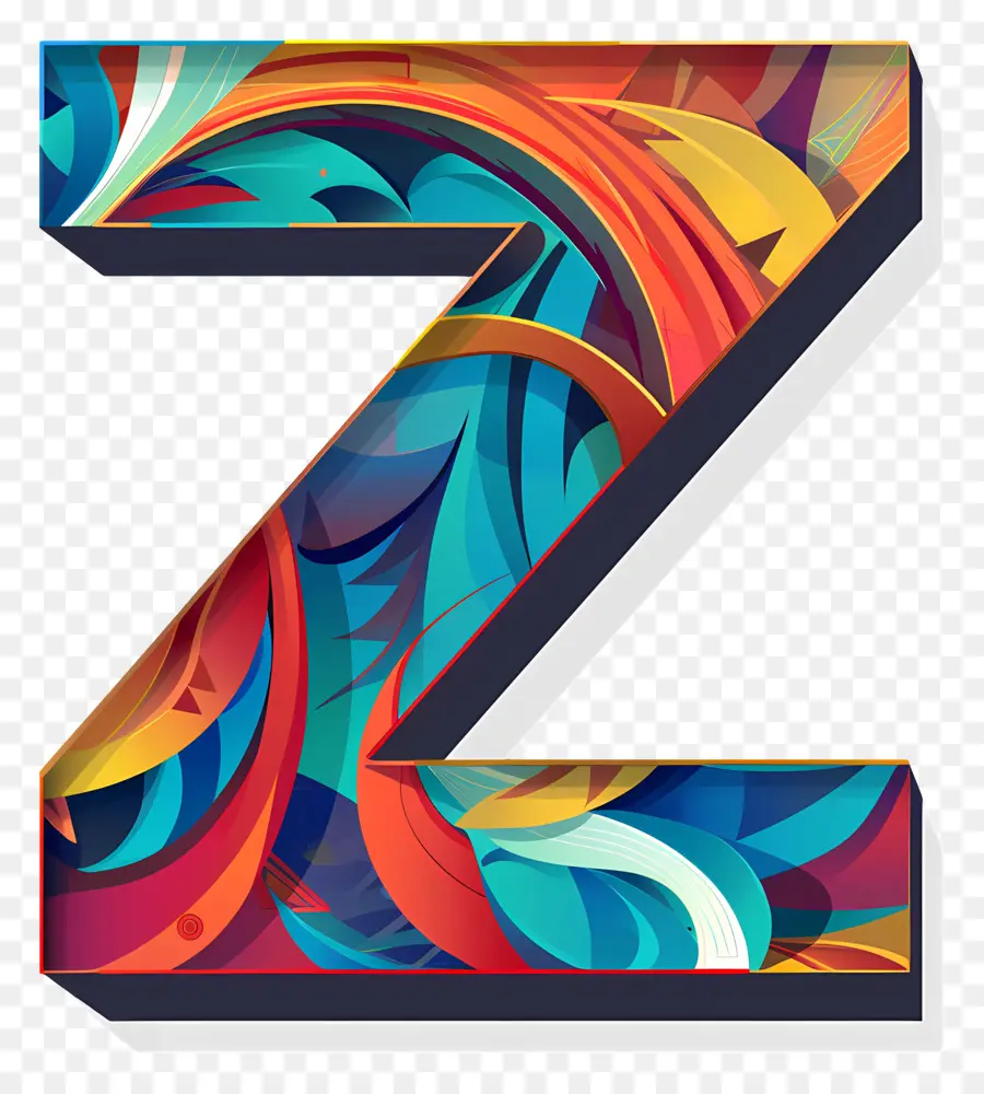 Letra Z，Abstracto PNG