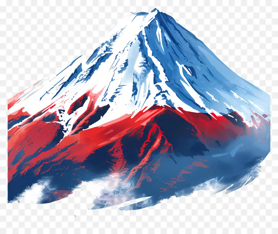 Monte Fuji，Pico De Montaña PNG