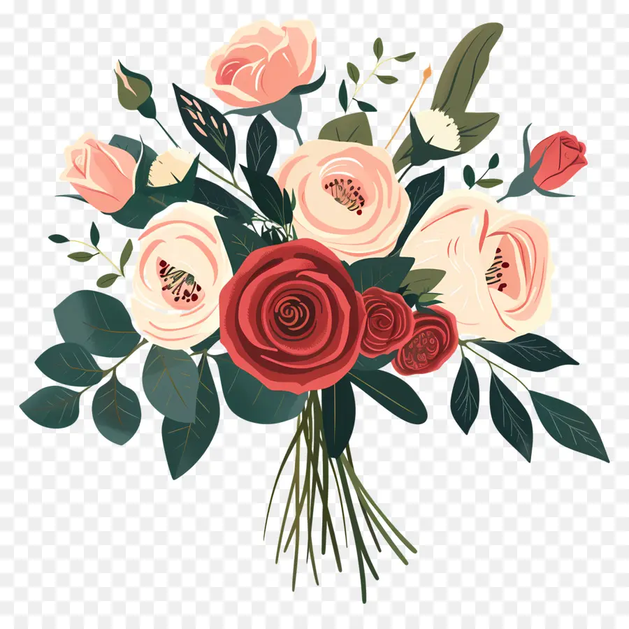 Rose Bouquet，Las Rosas PNG