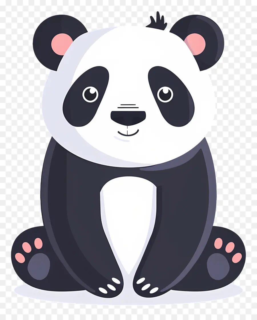 Panda De Dibujos Animados，Panda PNG