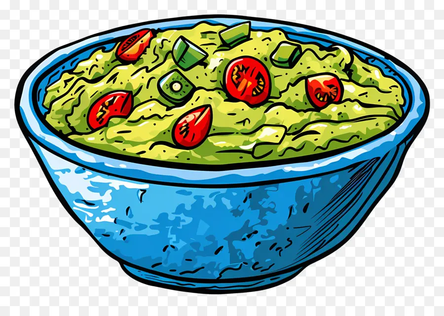 Guacamole，Aguacate PNG