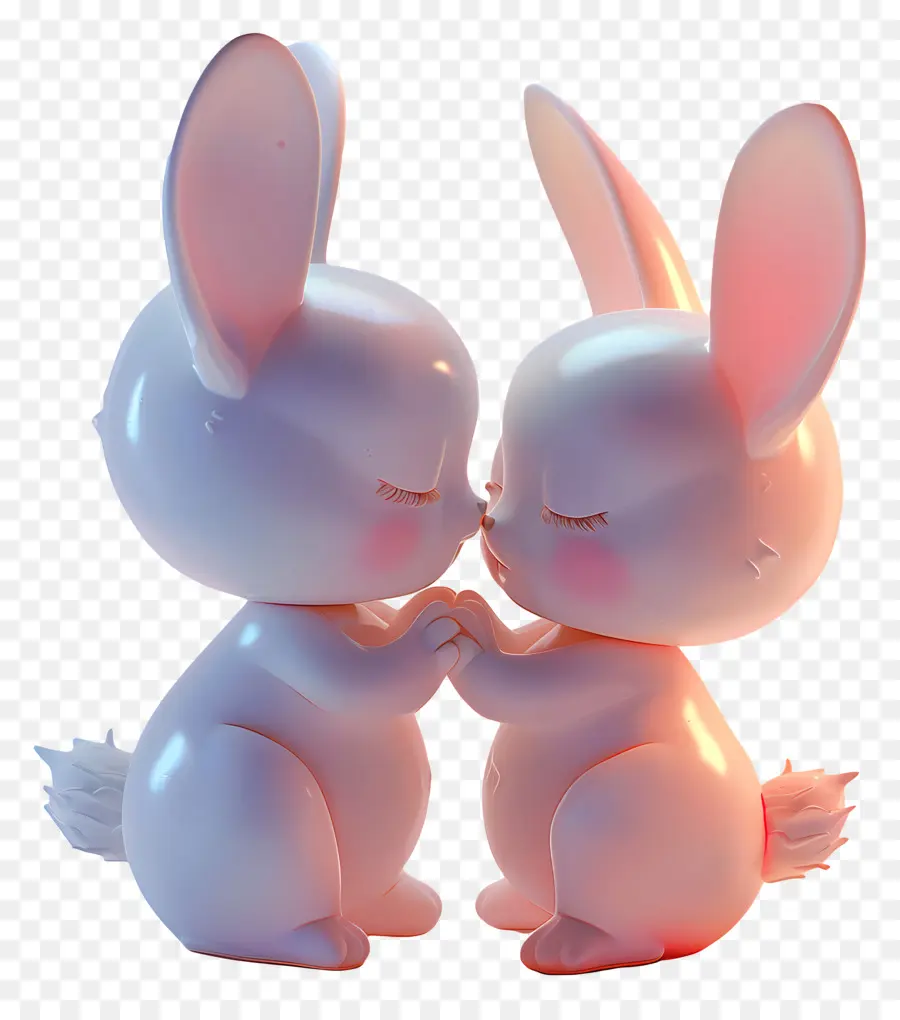 Beso，Los Conejos PNG