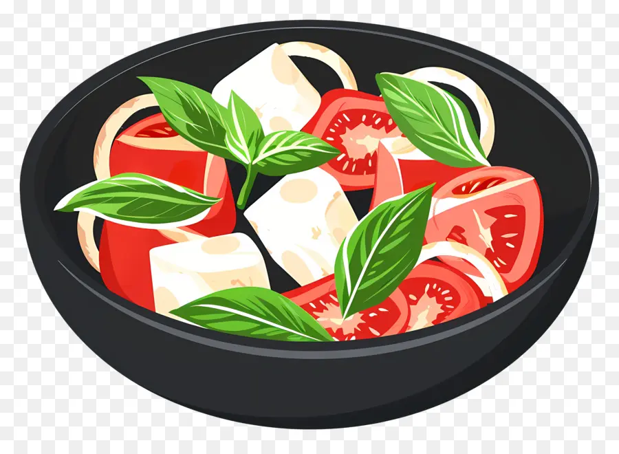 Ensalada Capresse，Ensalada PNG