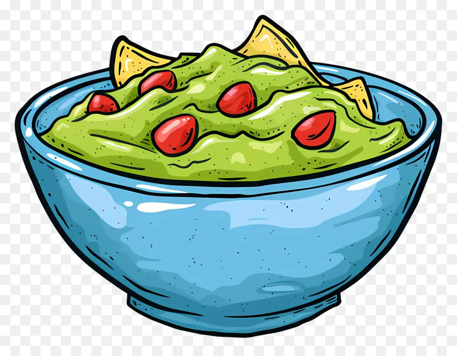 Guacamole，Aguacate PNG