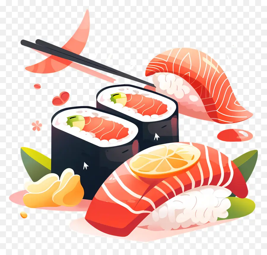 Sushi，Rollos PNG