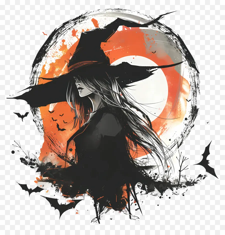 Bruja De Halloween，Bruja PNG